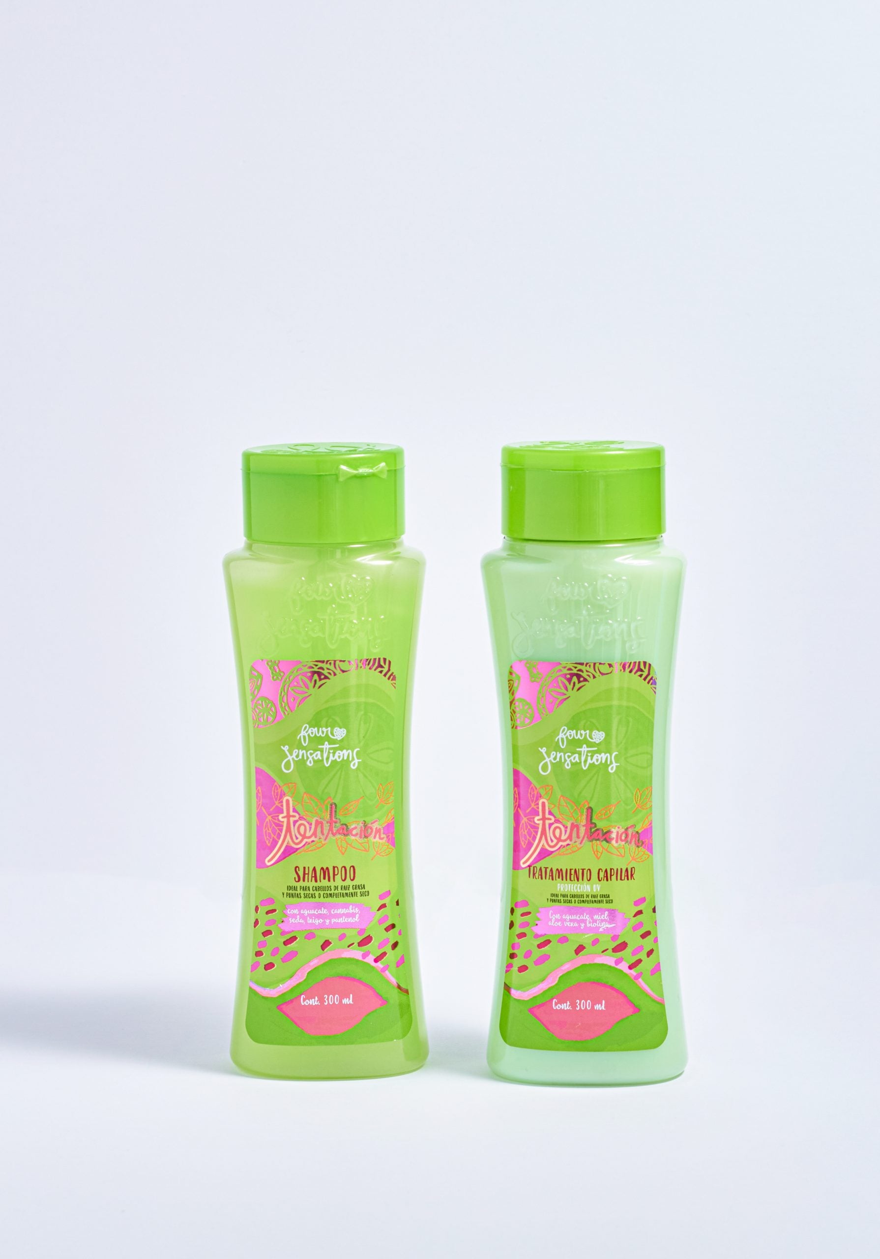 KIT SHAMPOO Y TRATAMIENTO VERDE